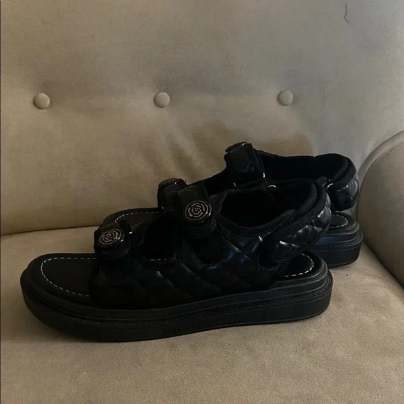 Black Sandals - Picture 3 of 6